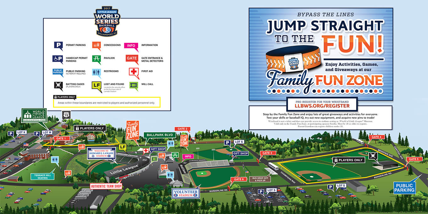 Little League World Series Complex Map